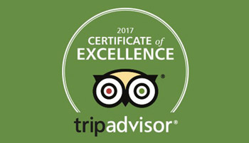 Certificat d'Excellence TripAdvisor