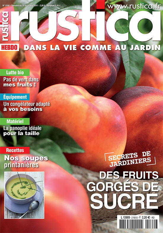 Couverture du magazine Rustica du 18 mai 2011.